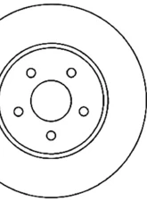 Centric C-Tek Standard Brake Rotor 121.20016                                     - 121.20016 - Image 4