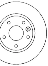 Centric C-Tek Standard Brake Rotor 121.22011                                     - 121.22011 - Image 4