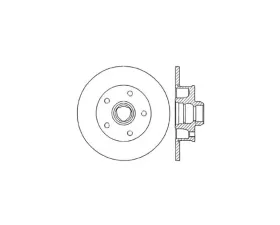 Centric C-Tek Standard Brake Rotor 121.33035