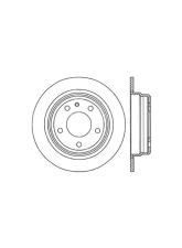 Centric C-Tek Standard Brake Rotor 121.34016                                     - 121.34016 - Image 4