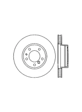 Centric C-Tek Standard Brake Rotor 121.34021                                     - 121.34021 - Image 2
