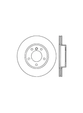 Centric C-Tek Standard Brake Rotor 121.34029                                     - 121.34029 - Image 4