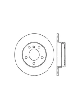 Centric C-Tek Standard Brake Rotor 121.34030                                     - 121.34030 - Image 4