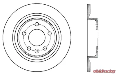 Centric C-Tek Standard Brake Rotor 121.62131 - 121.62131