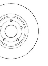 Centric C-Tek Standard Brake Rotor 121.67075                                     - 121.67075 - Image 2