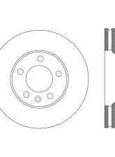 Centric C-Tek Standard Brake Rotor 121.99083                                     - 121.99083 - Image 4