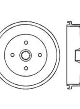 Centric Premium Brake Drum 122.33004                                     - 122.33004 - Image 4