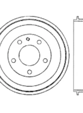 Centric Premium Brake Drum 122.34004                                     - 122.34004 - Image 4