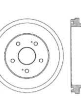 Centric Premium Brake Drum 122.40012                                     - 122.40012 - Image 4