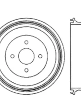Centric Premium Brake Drum 122.43002                                     - 122.43002 - Image 3