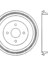 Centric Premium Brake Drum 122.43002                                     - 122.43002 - Image 4