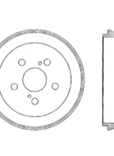 Centric Premium Brake Drum 122.44038                                     - 122.44038 - Image 8