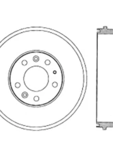Centric Premium Brake Drum 122.45022                                     - 122.45022 - Image 4
