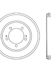 Centric Premium Brake Drum 122.46018                                     - 122.46018 - Image 4
