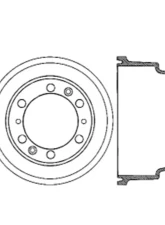 Centric Premium Brake Drum 122.76001                                     - 122.76001 - Image 4