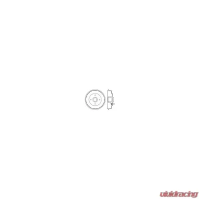 Centric C-Tek Standard Brake Drum 123.42014 - 123.42014