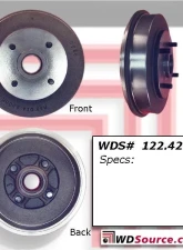 Centric C-Tek Standard Brake Drum 123.42019                                     - 123.42019 - Image 2