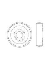 Centric C-Tek Standard Brake Drum 123.42031                                     - 123.42031 - Image 8