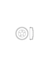 Centric C-Tek Standard Brake Drum 123.44049                                     - 123.44049 - Image 3