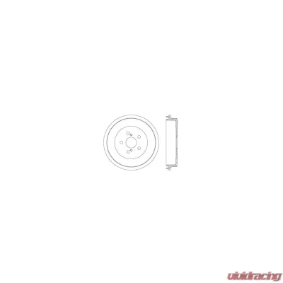 Centric C-Tek Standard Brake Drum 123.44051 - 123.44051
