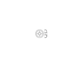 Centric C-Tek Standard Brake Drum 123.46017