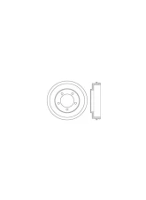 Centric C-Tek Standard Brake Drum 123.46024                                     - 123.46024 - Image 4