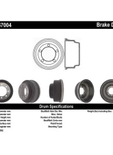 Centric C-Tek Standard Brake Drum 123.67004                                     - 123.67004 - Image 7