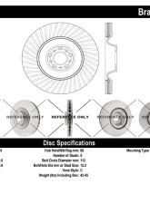 Centric Premium High Carbon Alloy Brake Rotor 125.33147                                     - 125.33147 - Image 4