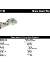 Centric Premium Brake Master Cylinder 130.20101                                     - 130.20101 - Image 2