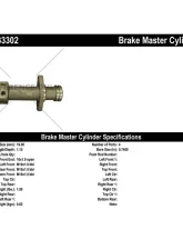 Centric Premium Brake Master Cylinder 130.33302                                     - 130.33302 - Image 2