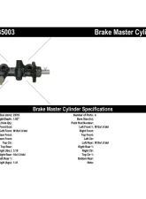 Centric Premium Brake Master Cylinder 130.35003                                     - 130.35003 - Image 2