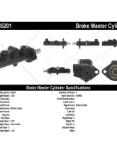 Centric Premium Brake Master Cylinder 130.35201                                     - 130.35201 - Image 4