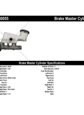 Centric Premium Brake Master Cylinder 130.40055                                     - 130.40055 - Image 2