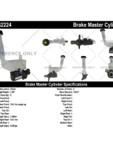Centric Premium Brake Master Cylinder 130.42224                                     - 130.42224 - Image 4