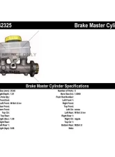 Centric Premium Brake Master Cylinder 130.42325                                     - 130.42325 - Image 2