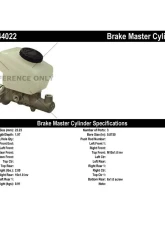 Centric Premium Brake Master Cylinder 130.44022                                     - 130.44022 - Image 2