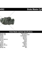 Centric Premium Brake Master Cylinder 130.44502                                     - 130.44502 - Image 2