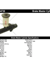 Centric Premium Brake Master Cylinder 130.44730                                     - 130.44730 - Image 2