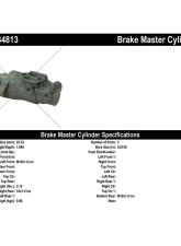 Centric Premium Brake Master Cylinder 130.44813                                     - 130.44813 - Image 2