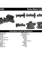 Centric Premium Brake Master Cylinder 130.44902                                     - 130.44902 - Image 4