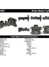 Centric Premium Brake Master Cylinder 130.44907                                     - 130.44907 - Image 4
