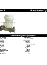 Centric Premium Brake Master Cylinder 130.46014                                     - 130.46014 - Image 2