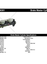 Centric Premium Brake Master Cylinder 130.46301                                     - 130.46301 - Image 2