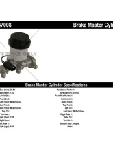 Centric Premium Brake Master Cylinder 130.47008                                     - 130.47008 - Image 2