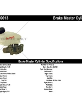 Centric Premium Brake Master Cylinder 130.49013                                     - 130.49013 - Image 2