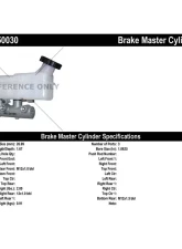 Centric Premium Brake Master Cylinder 130.50030                                     - 130.50030 - Image 2