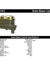 Centric Premium Brake Master Cylinder 130.61013                                     - 130.61013 - Image 2