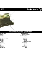 Centric Premium Brake Master Cylinder 130.61022                                     - 130.61022 - Image 2