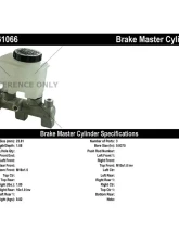 Centric Premium Brake Master Cylinder 130.61066                                     - 130.61066 - Image 2