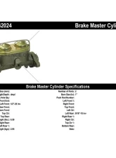 Centric Premium Brake Master Cylinder 130.62024                                     - 130.62024 - Image 2